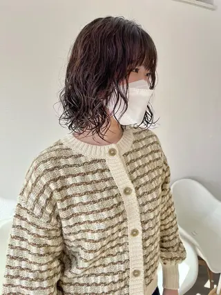 ショート パーマ 🌼sunc HINAMI🌼のヘアスタイル