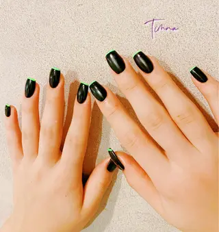 ミディアム NAILSALON 🍔Timna🍟のネイルデザイン