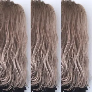 ロング カラー パーマ ヘアアレンジ tocca所属・毎月通える価格♪ 杉本真基のヘアスタイル