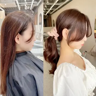 ロング 新宿/韓国レイヤー/ 髪質改善/佐藤航のヘアスタイル