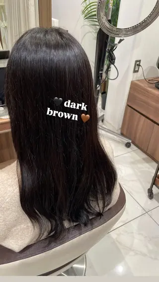 ロング カラー パーマ 暖色/くびれヘア/ Misakiのヘアスタイル