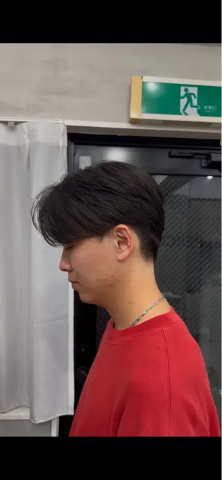 ショート メンズ PERCUT原宿所属・無料カット 藤田遼晴のヘアスタイル