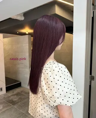 カラー she.🫧 nanamiのヘアスタイル