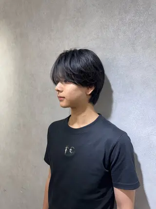 ミディアム メンズ ニュアンス王子 🥀𓈒のヘアスタイル