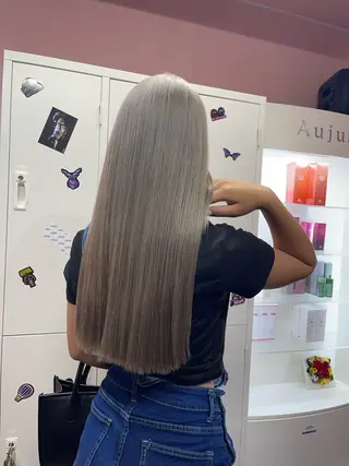 ロング カラー ハイトーン/ブリーチ カラー/SHOGOのヘアスタイル