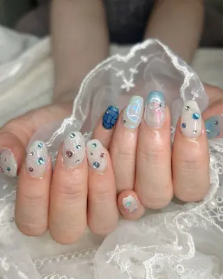 ネイル Bestnail所属・Best Nail Yu🎀🫧のネイルデザイン