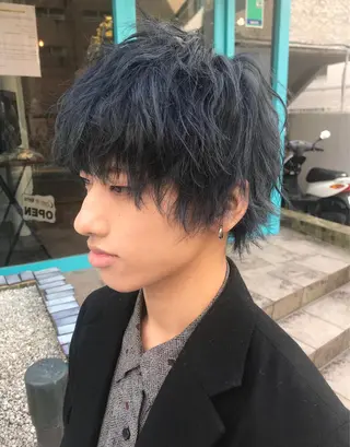 ショート カラー メンズ 佐藤 魁人のヘアスタイル