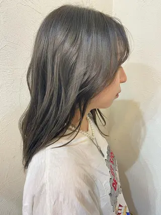 ロング カラー ダメージレス美容師 🌱水島侑理のヘアスタイル