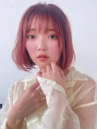 ミディアム ippo アカデミーのヘアスタイル