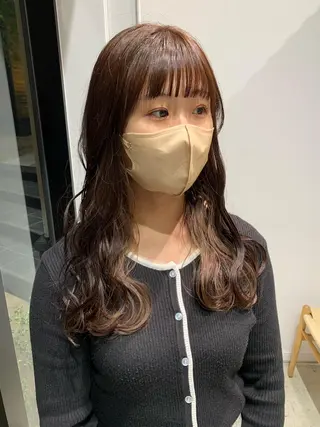 ロング カラー ヘアアレンジ yuka .のヘアスタイル