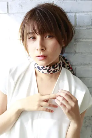 ショート hair.spa mash&mash AVEDA所属・中西 優典のヘアスタイル