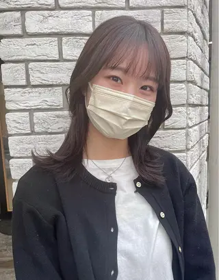 セミロング カラー カラー/レイヤー/ 髪質改善/PAAQのヘアスタイル