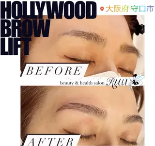 アイブロウ 【頭痛、睡眠改善】 salon RUUのエステ・リラクイメージ