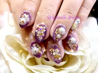 ネイル サロンドラフィーユ LAFEUILLEのネイルデザイン