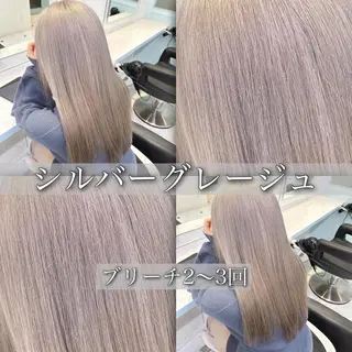 ロング カラー 🪄池袋ハイトーン 🪄ブリーチカラーのヘアスタイル