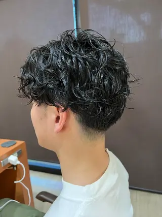 パーマ メンズ 仕上がり満足度 No.1池田篤史のヘアスタイル