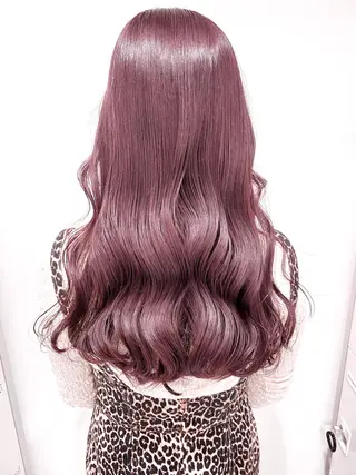 セミロング カラー 柔らかbeige モトキのヘアスタイル