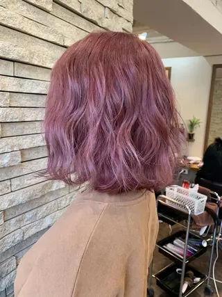 ミディアム カラー サロウィン千葉所属・サロウィン千葉店 Toshikiのヘアスタイル