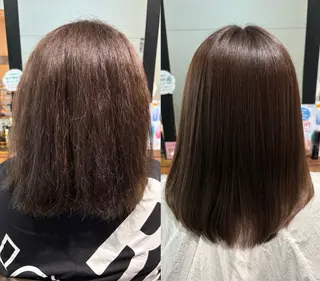 ミディアム 高橋 乙葉のヘアスタイル