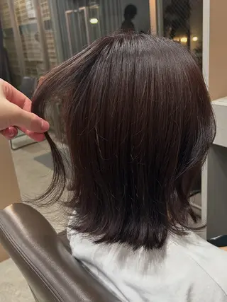 ミディアム カラー 地毛風カラー/艶カラ ー/田中 育斗のヘアスタイル