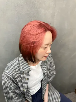 ミディアム カラー TNB TOKYO所属・Insta 指名 No.1KURUMIのヘアスタイル