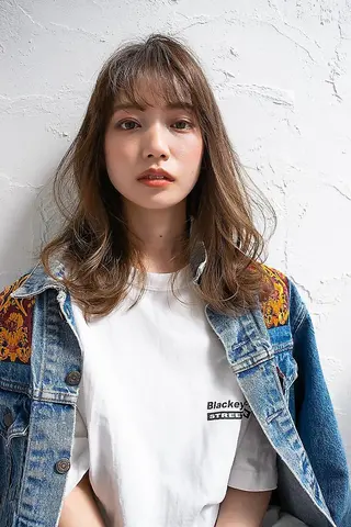 ロング ANGELICA 吉川智昭のヘアスタイル