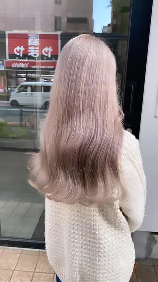 ロング カラー RURI韓国ボブ 🇰🇷タッセルボブのヘアスタイル