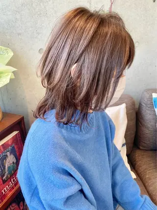 ミディアム ¥0カットモデル募集 ✨川上歩夢💫のヘアスタイル