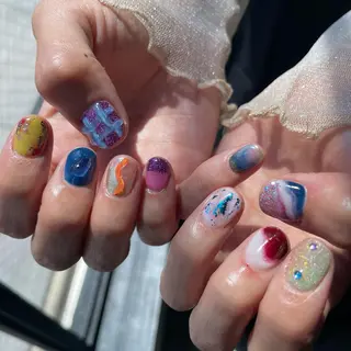 ネイル SOL所属・SOL　nail イマナカのネイルデザイン