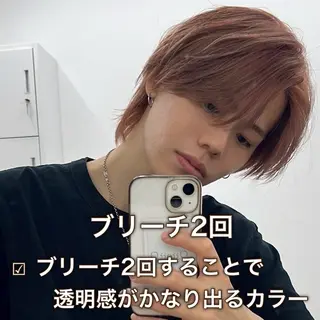 ショート カラー メンズ 🏆メンズヘア特化 🥇代表りんぺーのヘアスタイル