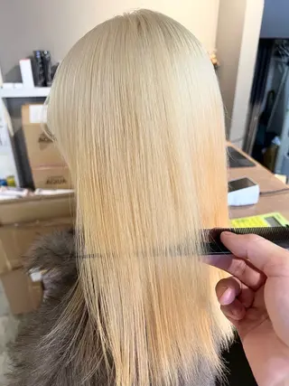 ロング カラー daiki 原宿のヘアスタイル