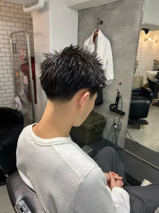 ショート メンズ 吉田 彩人のヘアスタイル