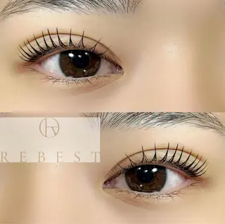 マツエク・マツパ yuuka REBEST心斎橋のマツエク・マツパデザイン