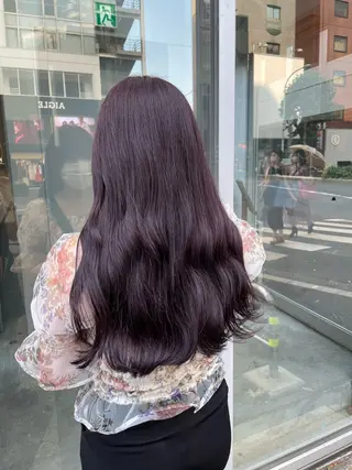 セミロング 💍大人デザイン /ハイトーン♡リクトのヘアスタイル