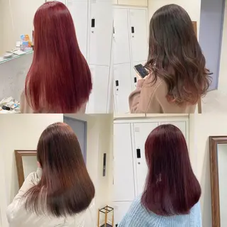 カラー 暖色カラー /ヘアアレンジ/花鈴のヘアスタイル