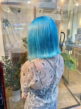 ミディアム カラー Joule銀座 石山あやのヘアスタイル