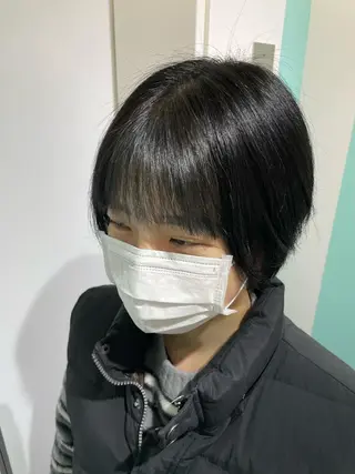 ショート Matina hair所属・原 千景のヘアスタイル