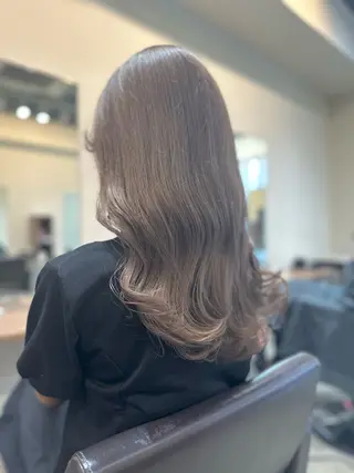 ロング カラー 似合わせカット✨ 透明感カラー✨kyoのヘアスタイル