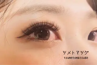 セミロング マツエク・マツパ ツメトマツゲ .のネイルデザイン