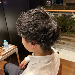 パーマ メンズ 波巻き/ツイスパ/ メンズ特化🐺米山歩のヘアスタイル