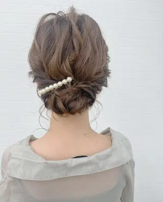ヘアアレンジ GRANLUSSO 〜グランルッソ駅前店所属・木口 嘉美のヘアスタイル