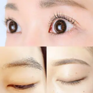 マツエク・マツパ アイブロウ ブリリアンス東京 銀座店のマツエク・マツパデザイン