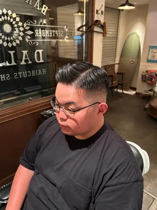 メンズ BARBERSHOP DALIE所属・滝川 大喜のヘアスタイル