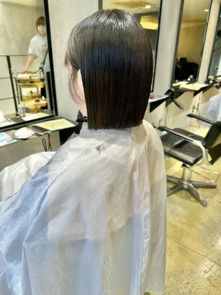 ショート ミゾブチ ユリカのヘアスタイル