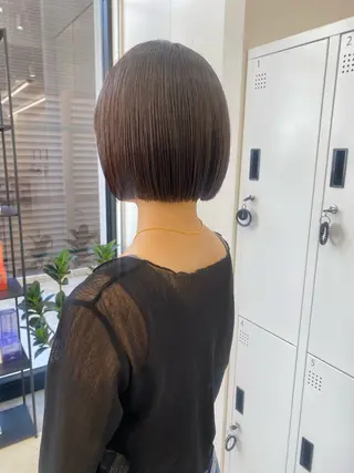 ショート sand 大阪梅田所属・ショートパーマ🌀 ✂︎小寺仁紫のヘアスタイル