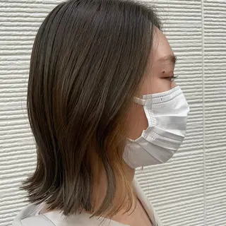 ミディアム カラー FERIAあべの KARINのヘアスタイル