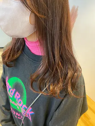 セミロング カラー 🌼ハイライト透明感 🌼maiのヘアスタイル