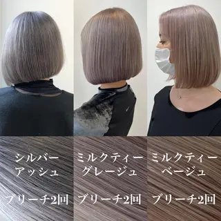 ミディアム カラー レイヤー⭐️カラー ⭐️平川雅史のヘアスタイル