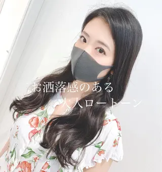 ロング カラー 【悩み解決!美髪へ】 店長 平間 響のヘアスタイル