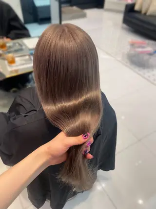 ロング カラー keen 吉祥寺所属・【韓国❤️海外ヘア】 AYAKAのヘアスタイル